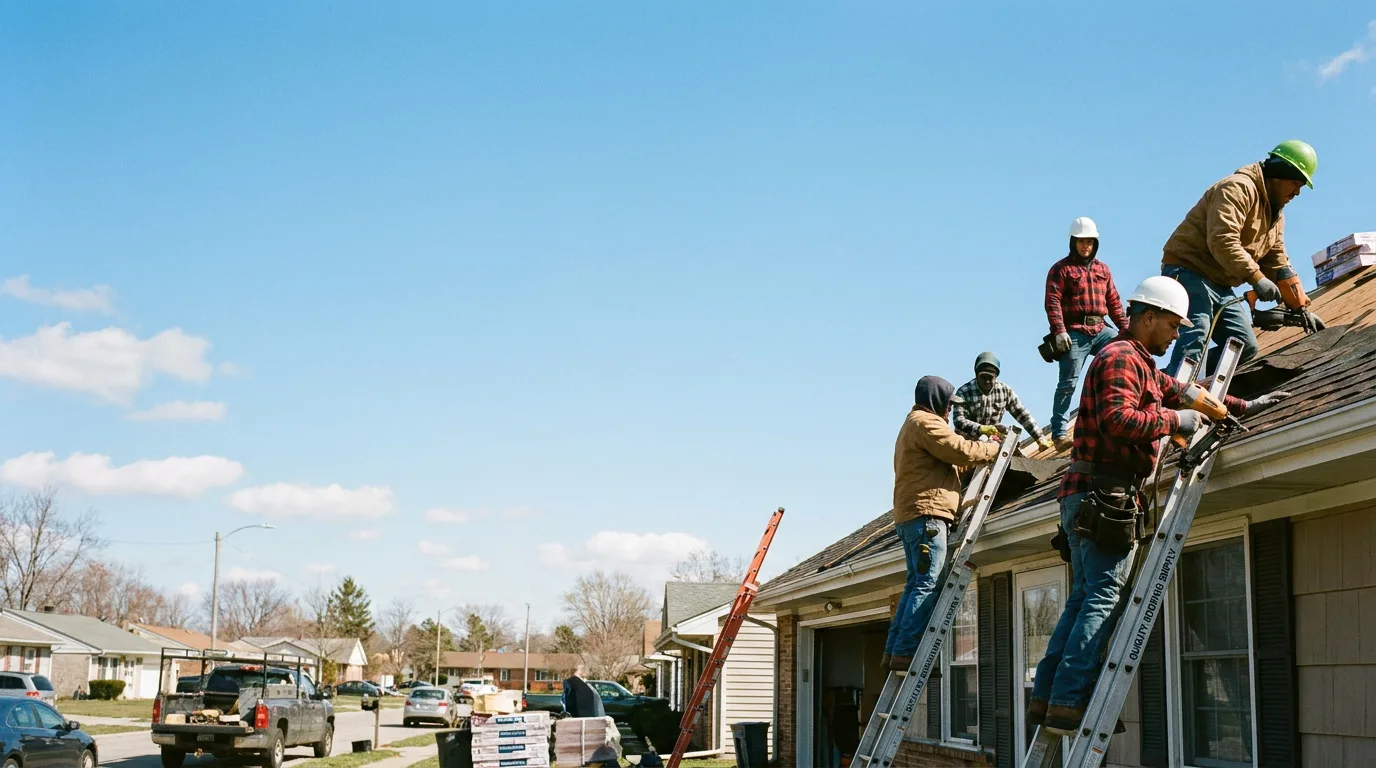 Roofing in National City, MI near me